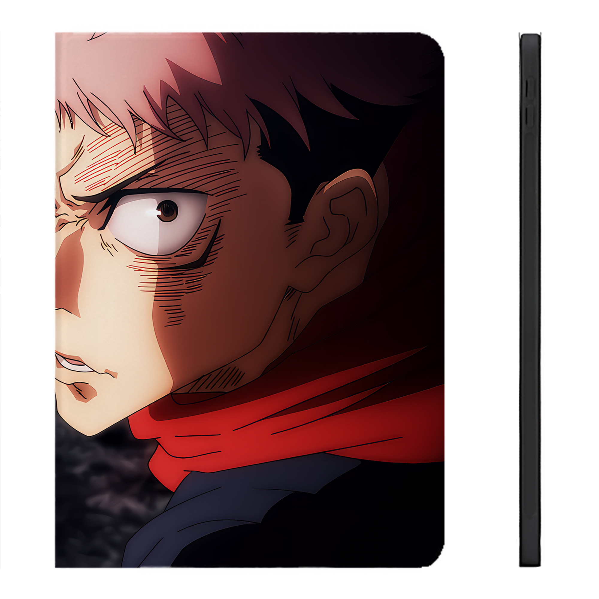 （画像用） 呪術廻戦 Jujutsu Kaisen IPadケース ペンホルダー付き ブックスタイルデザイン